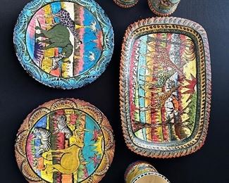 Penzo Zimbabwe hand painted 