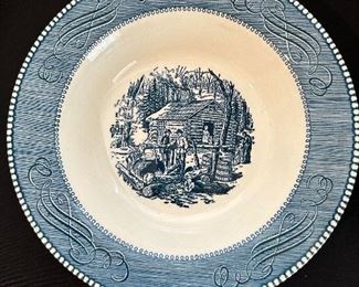 Currier and Ives bowl