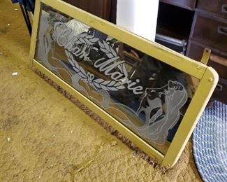 Etched Mirror From Boat