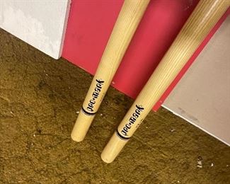 Oversized drumsticks