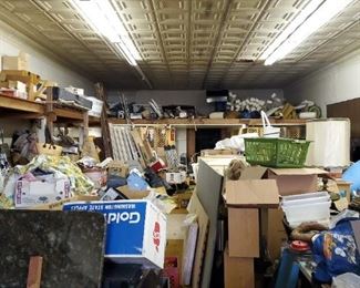 A view from the beginning. Will be much more organized for sale. 