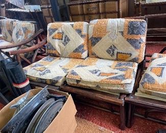 3 piece Bamboo Sectional 