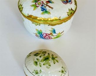 Herend and other Hungarian porcelain