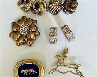 Vintage costume jewelry
