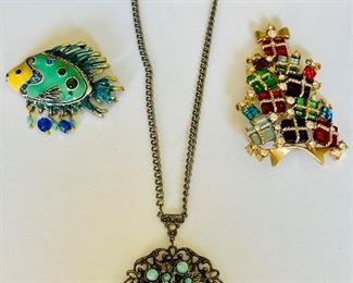 Vintage costume jewelry