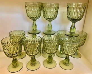 Vintage glassware
