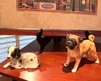 Vtg. Lefton & Art Line dogs