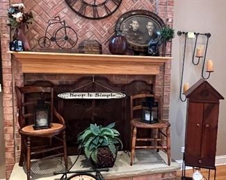 (candle wall hanging - not for sale)