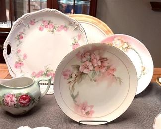 Vtg. Hand painted plates and more 