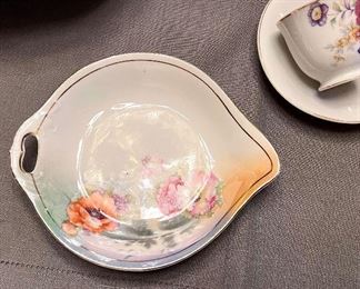 Vtg. Hand painted plates and more 