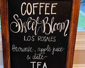 Coffee sign