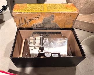 Vtg. Hollywood film splicer