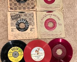 Vtg. 45 records