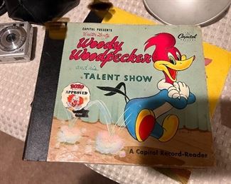 Vtg. Records - Woody Woodpecker 