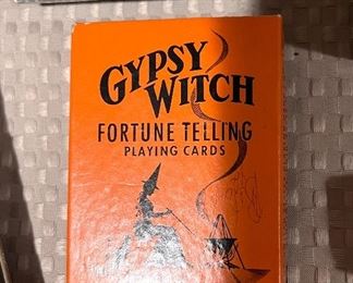 Vtg. Gypsy Witch Fortune Telling playing cards 