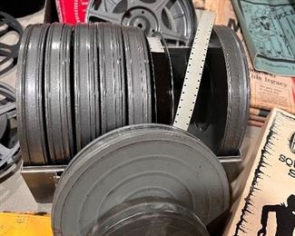 Vtg. film metal cases