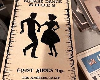 Coast Square Dance Shoes box - no shoes 