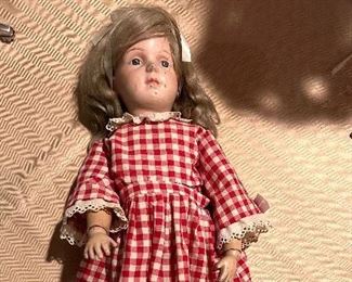 Per clients request, this doll will only be 30% off Vtg. German large Schoenhut doll - fully jointed 