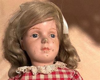 Per clients request this doll is only 30% off Vtg. German large Schoenhut doll - fully jointed 