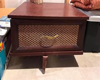 Vtg. side table 
