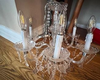 Plastic chandelier 