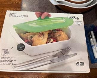 Lekue cooking dish