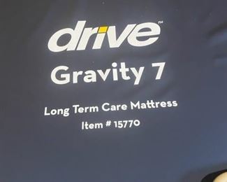 Drive medical15777 gravity 7 long-term care pressure redistribution mattress.