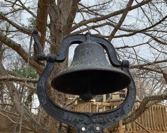 Hillsboro, Ohio cast iron bell