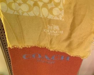 Coach scarves