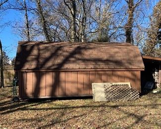 Update on the barn. It will no longer be included in the sale as it is going to their church. We apologize for any inconvenience.