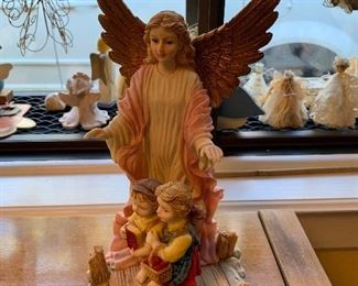 Guardian Angel -also a print of this figurine 