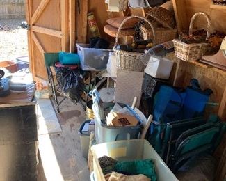 Contents of shed