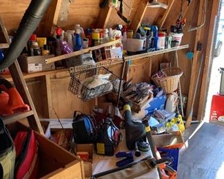 contents of shed