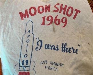 1969 Apollo 11 Cape Kennedy tee shirt