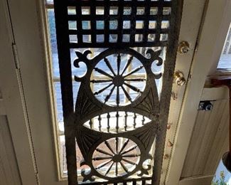 wooden architectural piece