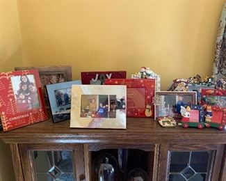 Christmas picture frames