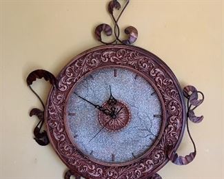 metal clock