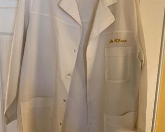 Dr. Gibson dentist jacket