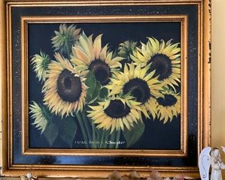 Sarah Tallu Schuyler sun flowers