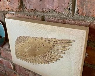 Angel wing art