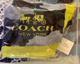 Camoflage Coach scarf