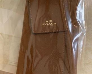 Coach leather wallet