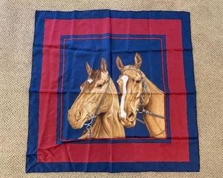 Belvedere horse scarf