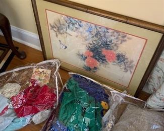 child's clothing -vintage; hseets, duvet covers