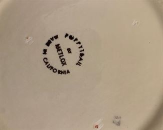 Metlox Poppytrail pottery