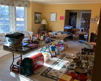a view of the formal living room