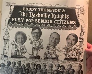 Vintage Lp buddy Thompson and the Nashville Knights