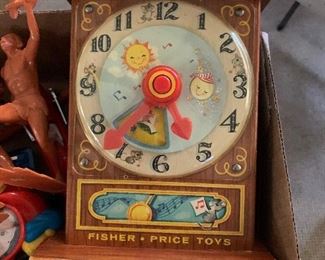 Vintage Fisher-Price clock