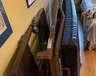 Hospital bed disassembled