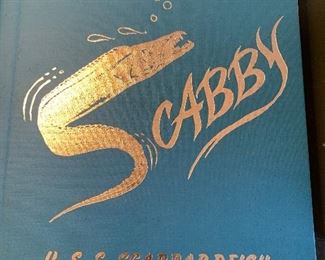 U.S.S. Scabbardfish submarine book -scarce